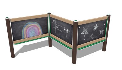 2′ Wide Paint Panel & Magnetic Chalkboard Combo- NEP