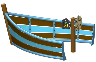 Trawler bow (A-23001-B)- Jambette