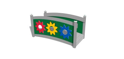 Arch Bridge with Flowers-NEP