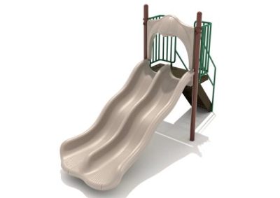 4 Foot Double Wave Slide- PEC