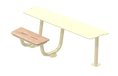 Outdoor classroom table, accessible- Jambette