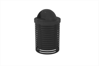 Horizontal Strap Trash Receptacle- SRP
