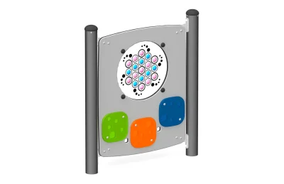 Freestanding multi-texture sensory panel (L-22048-A)- Jambette