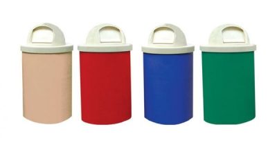 Trash Receptacle (Color Plastic)- Playmart