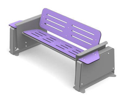 Rocking Bench (H-22008)- Jambette