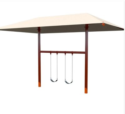 Single Post Swing Frame with Shade