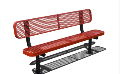 UltraLeisure Bench with Back (6' or 8' lengths)- SRP