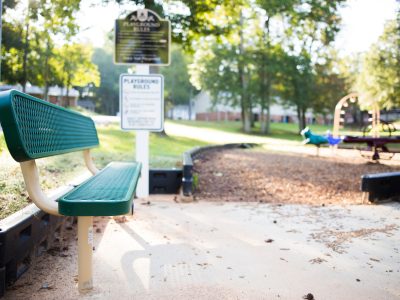 Benches in park 1
